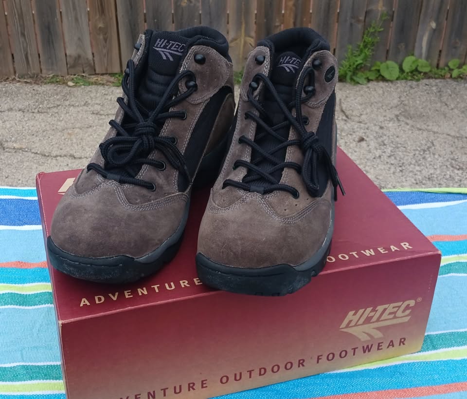 Hi-Tec Hiking Shoes, Boots, Altitude VI Waterproof, size US 14 for men, NEVER USED, BRAND NEW
