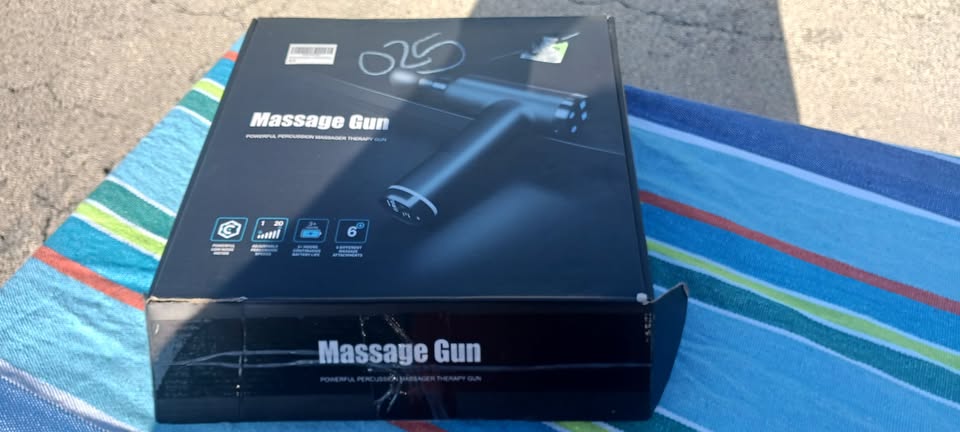 Massage Gun, Muscle Massage Gun Deep Tissue, Percussion, various heads