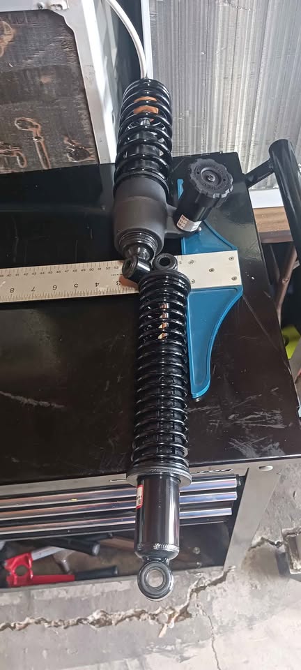 Shock Absorber Set, OEM 54000093 and 54000095, Harley Davidson and other bikes