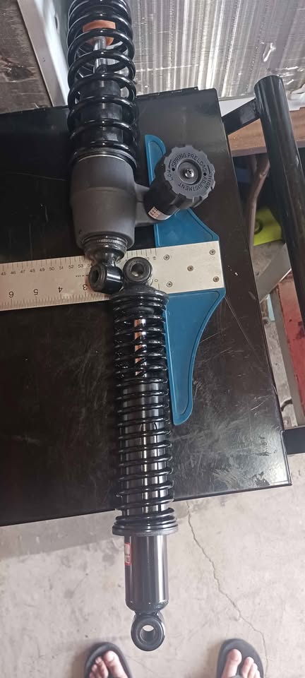 Shock Absorber Set, OEM 54000093 and 54000095, Harley Davidson and other bikes