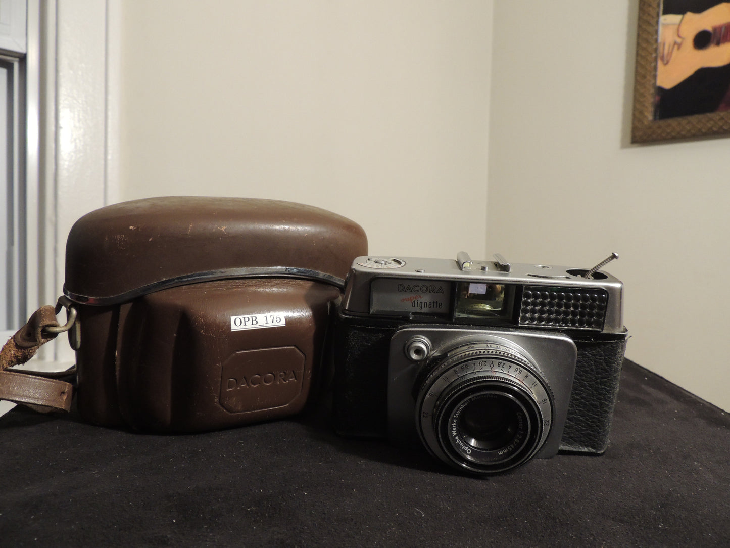 DACORA SUPER DIGNETTE, 35MM CAMERA ISCO COLOR-ISCONAR 45MM 2.8 LENS