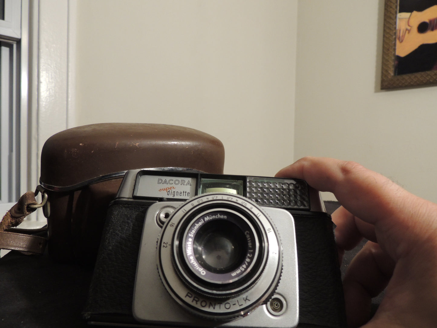 DACORA SUPER DIGNETTE, 35MM CAMERA ISCO COLOR-ISCONAR 45MM 2.8 LENS