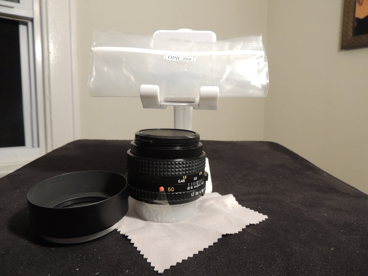 Minolta MD 50mm Camera Lens 1:1.7 Aperture 49mm