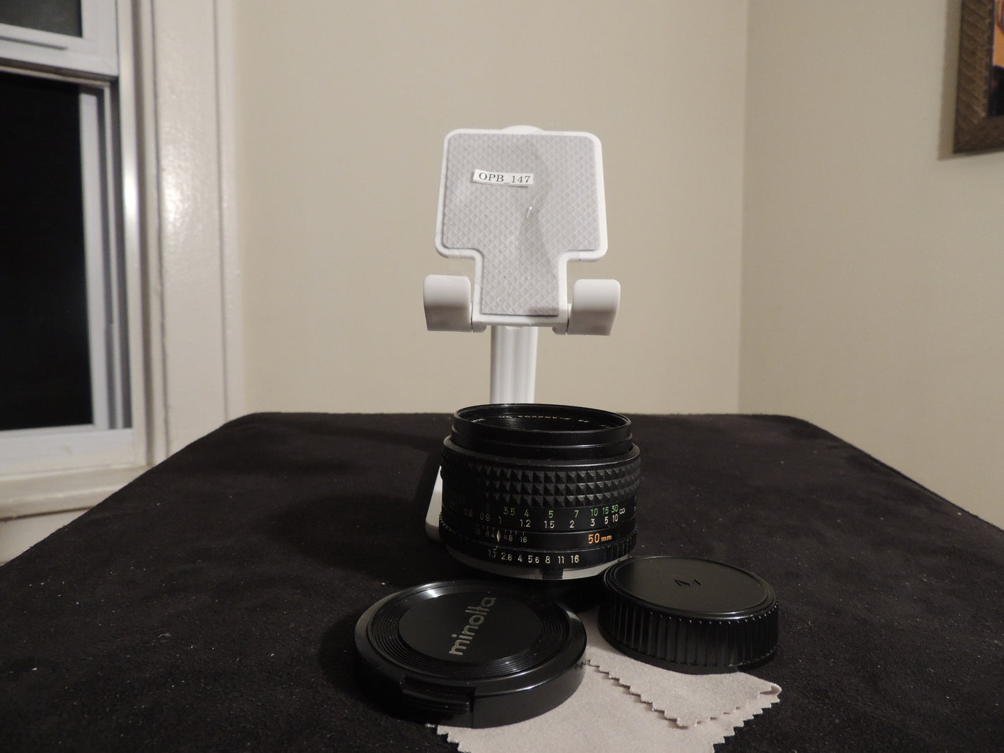Minolta MC Rokkor-X PF 50mm f/1.7 Lens