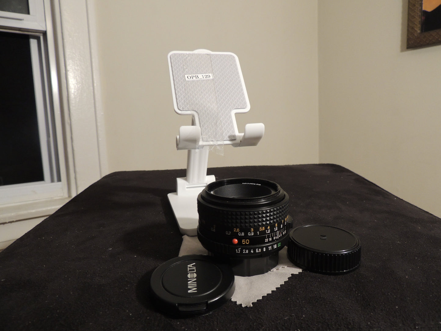 Minolta MD, 50mm MD, f1.7 49mm Lens