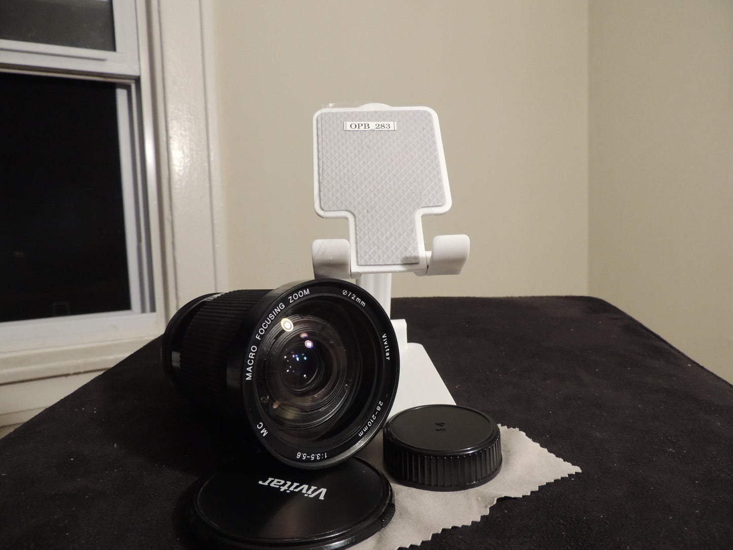 Vivitar 28-210mm, 1:3.5-5.6, MC Macro Focusing Zoom Lens, ⌀72mm