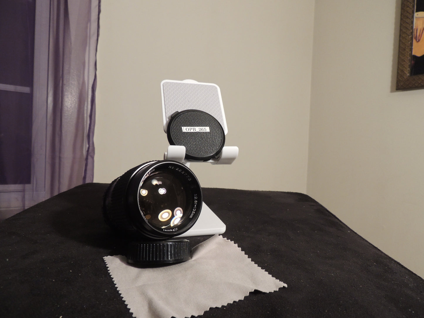JC Penny Camera Lens, coated optics, f2.8, 135mm, Coated Optics Lens ⌀55mm