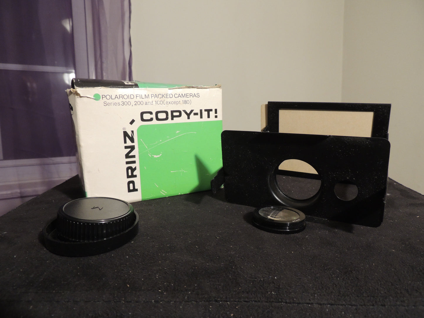 Polaroid Prinz-Copy-It, with original lens