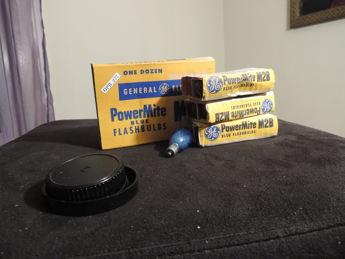 POWERMITE BLUE FLASHBULBS M2B General Electric, pack of 12