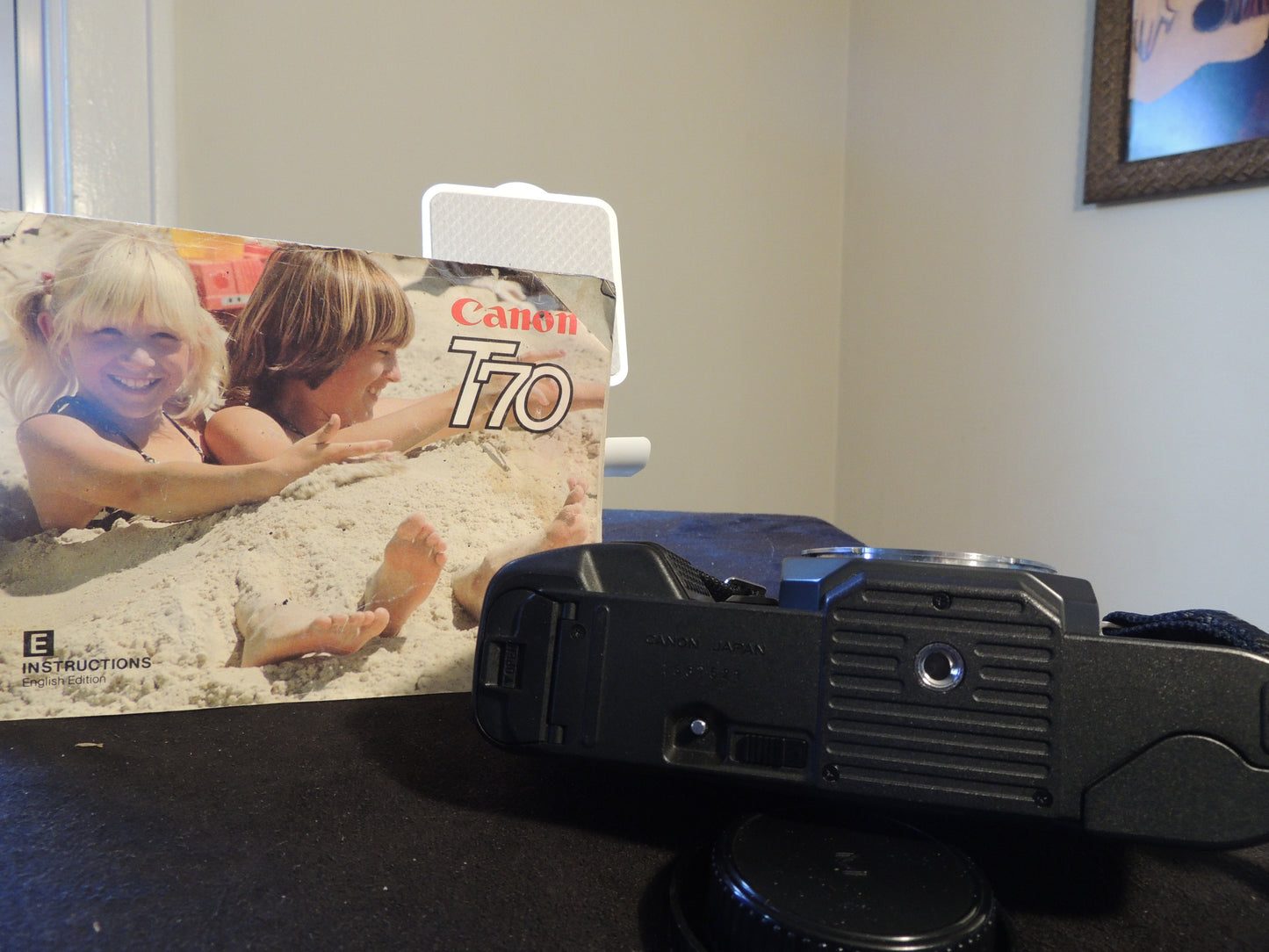 Canon T70, Camera only, with original strap and manual