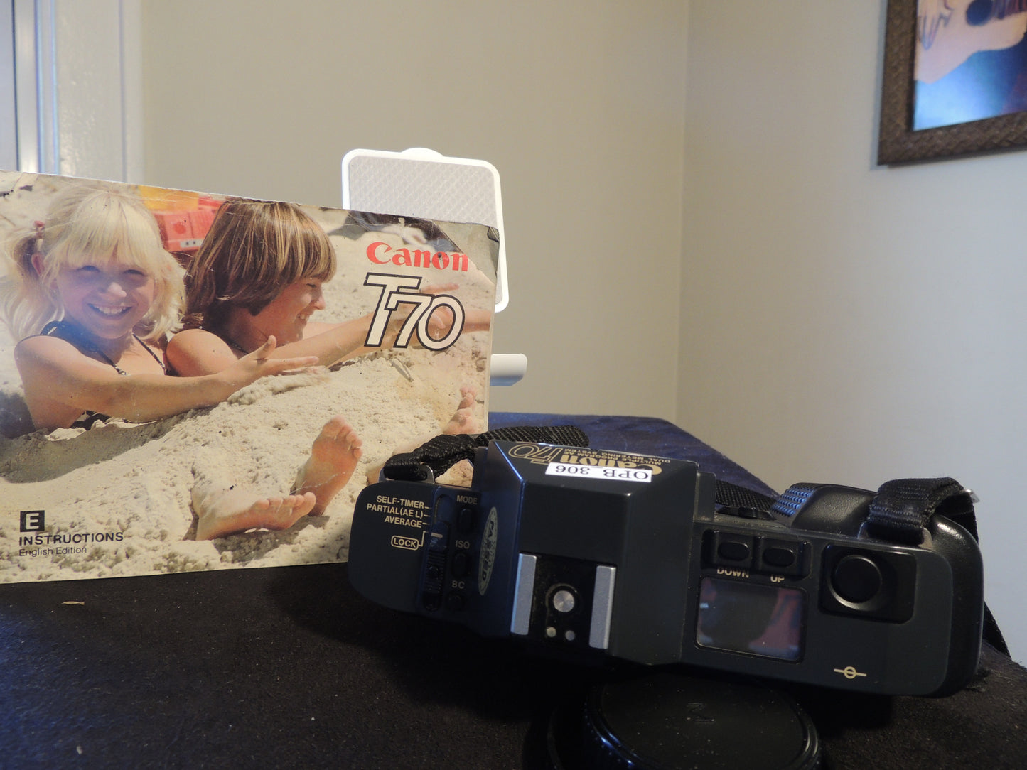 Canon T70, Camera only, with original strap and manual