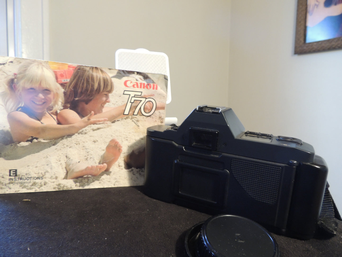 Canon T70, Camera only, with original strap and manual