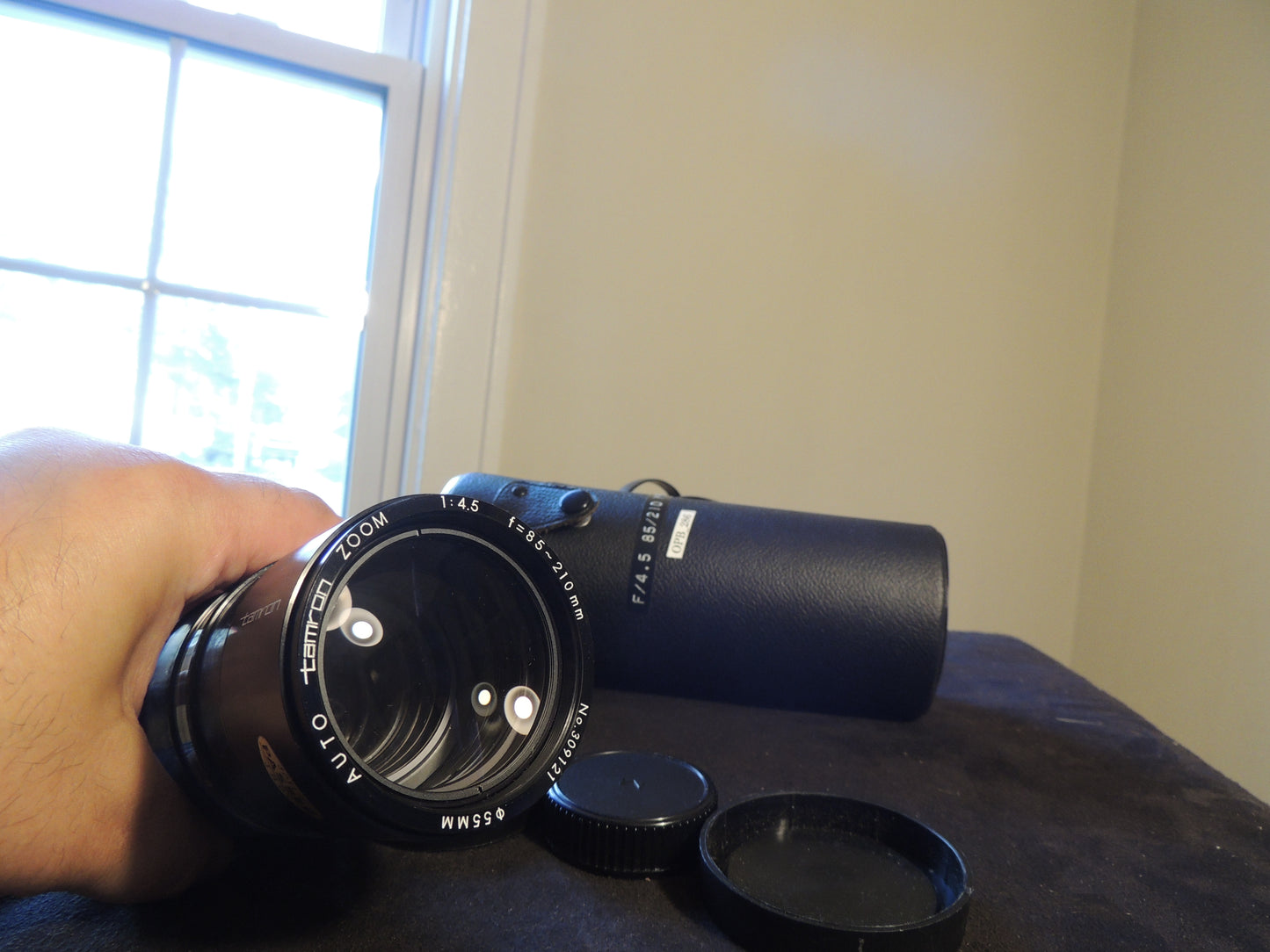 TAMRON AUTO ZOOM 85-210mm MACRO f:4.5, ⌀55mm