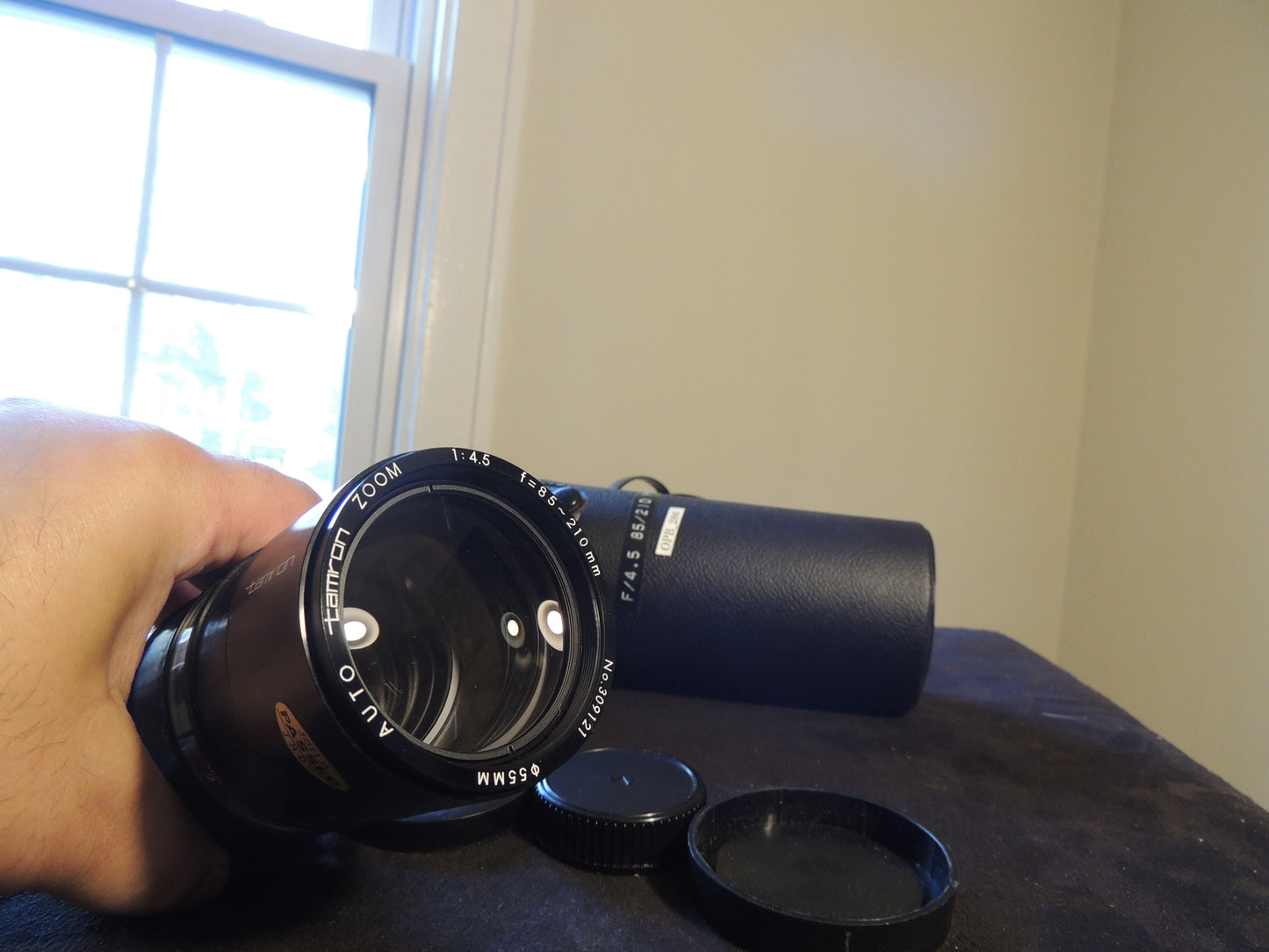 TAMRON AUTO ZOOM 85-210mm MACRO f:4.5, ⌀55mm