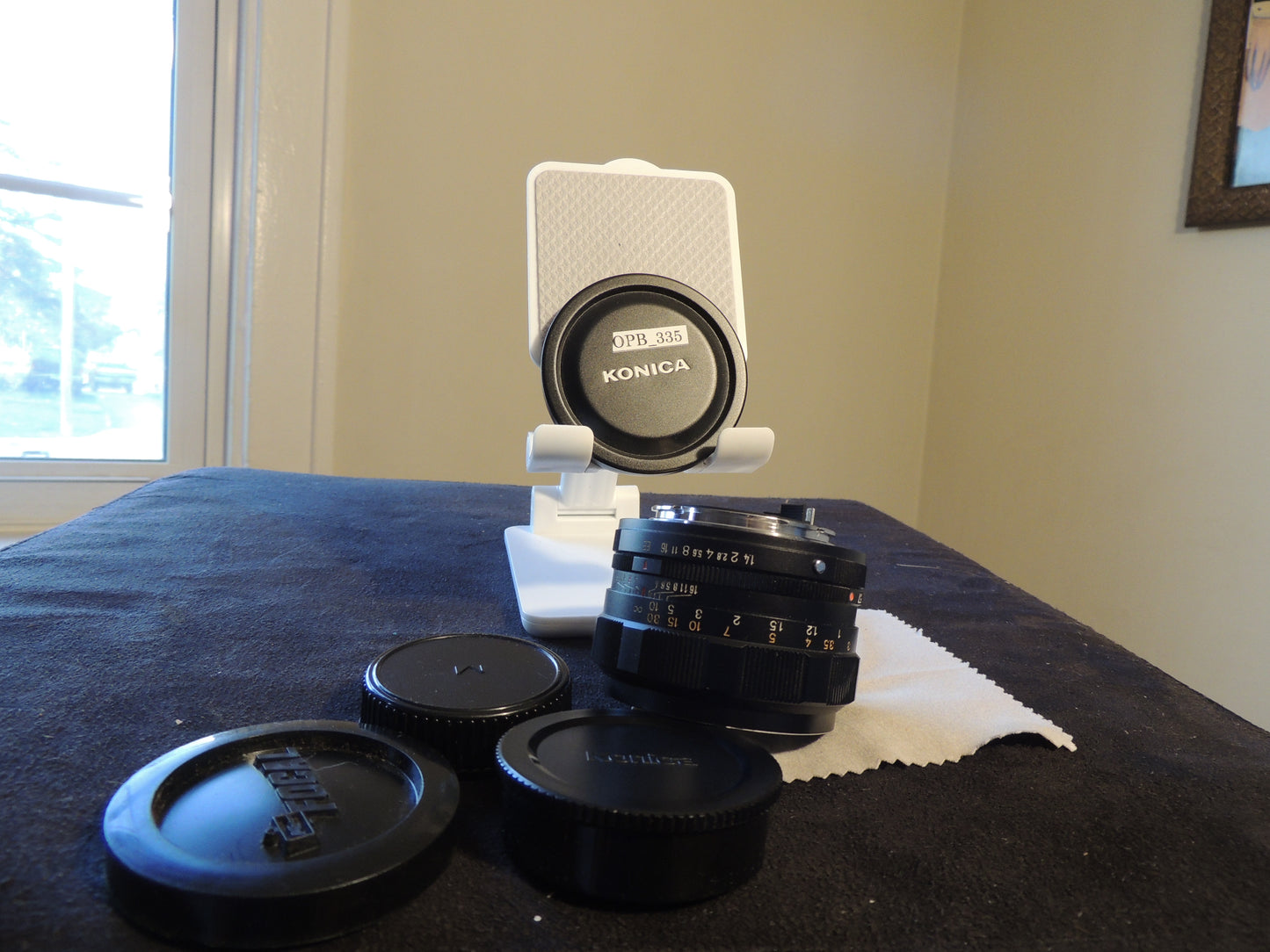 Konica Hexanon 57mm F/1.4 AR Lens