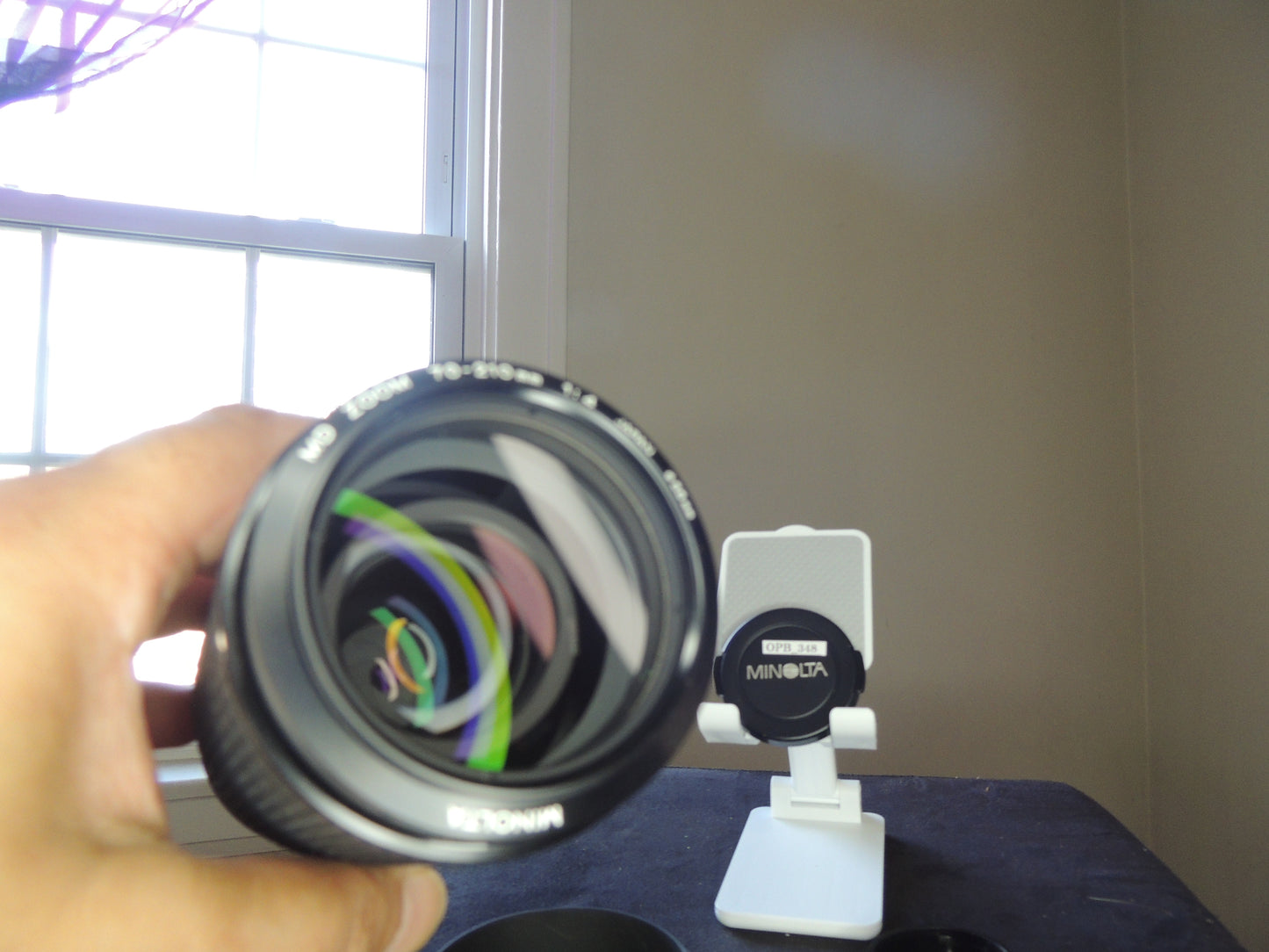 Minolta MD Zoom Lens, 70-210mm, 1:4.0, ⌀55mm