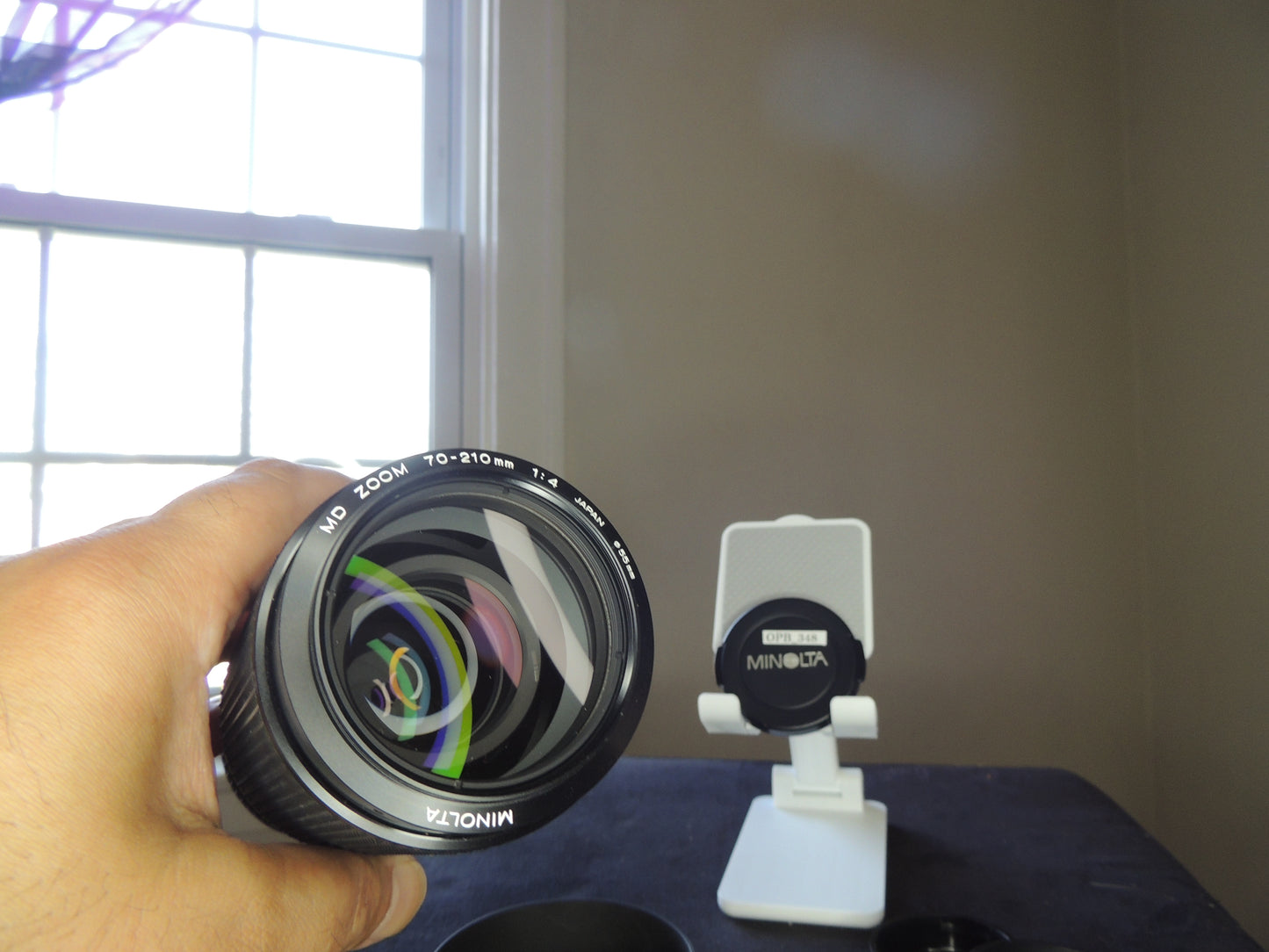 Minolta MD Zoom Lens, 70-210mm, 1:4.0, ⌀55mm