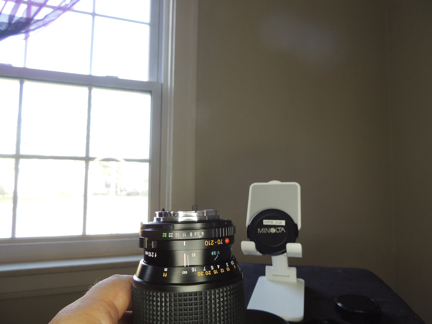 Minolta MD Zoom Lens, 70-210mm, 1:4.0, ⌀55mm