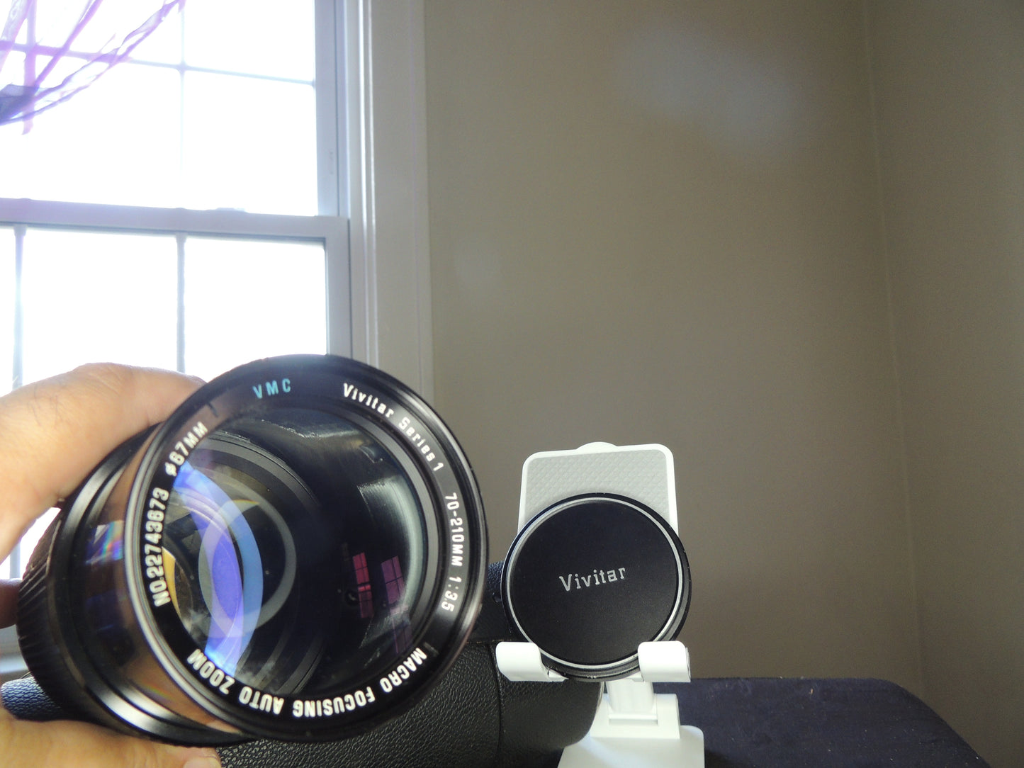 Vivitar Series 1, 70-210mm, f/3.5,Macro Focusing Auto Zoom Lens, ⌀67mm, with original leather case