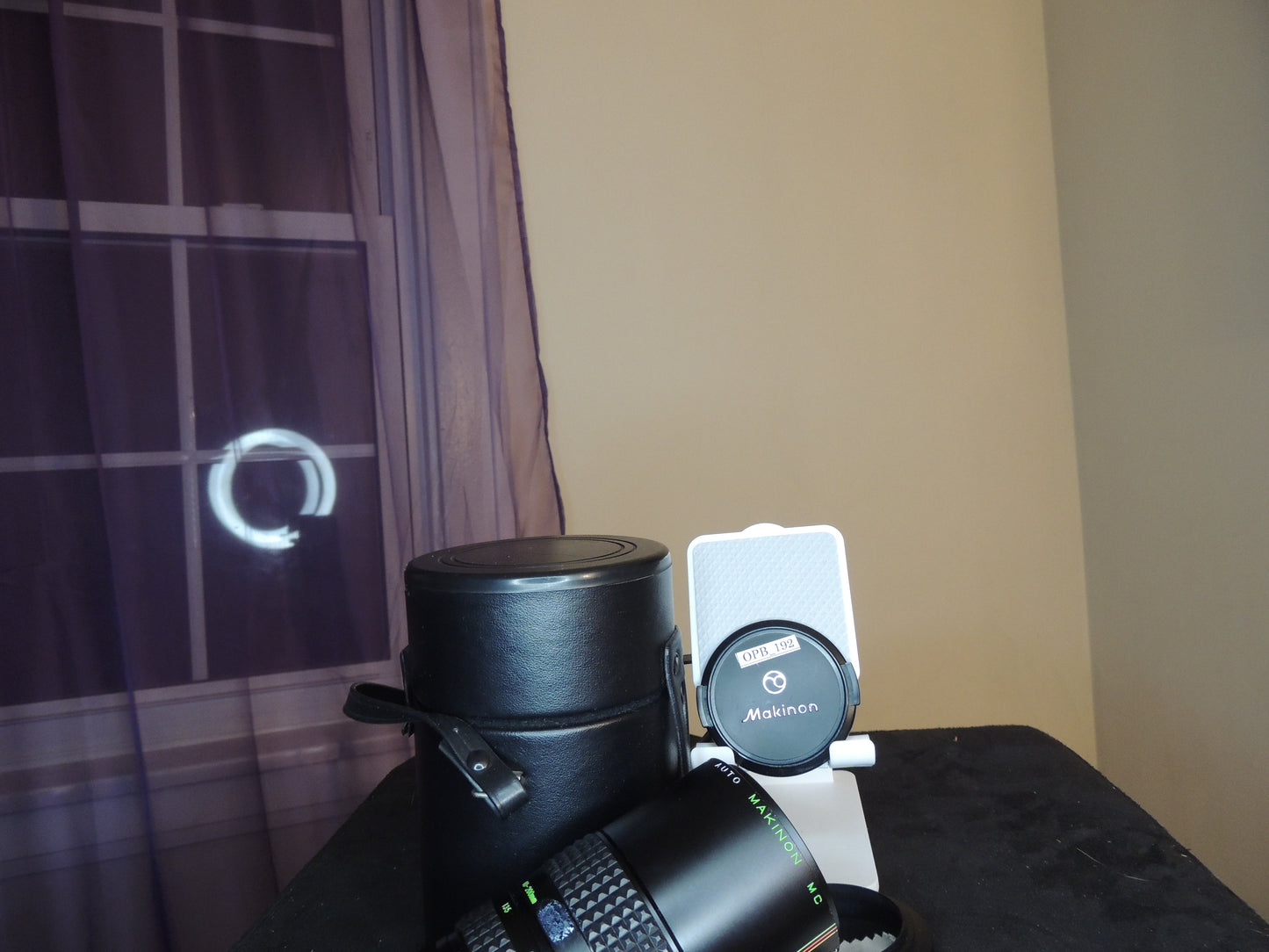 Makinon f/4.5 f=80-200mm, Auto Makinon MC, Camera Lens, with original leather case