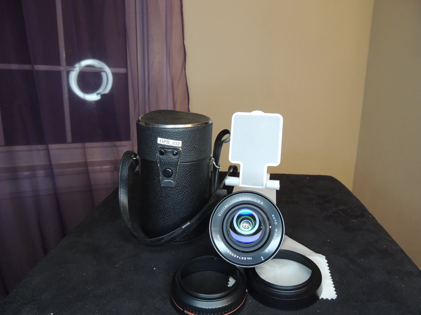Vivitar, f=28MM, Auto wide angle, 1:2.5, ⌀67mm