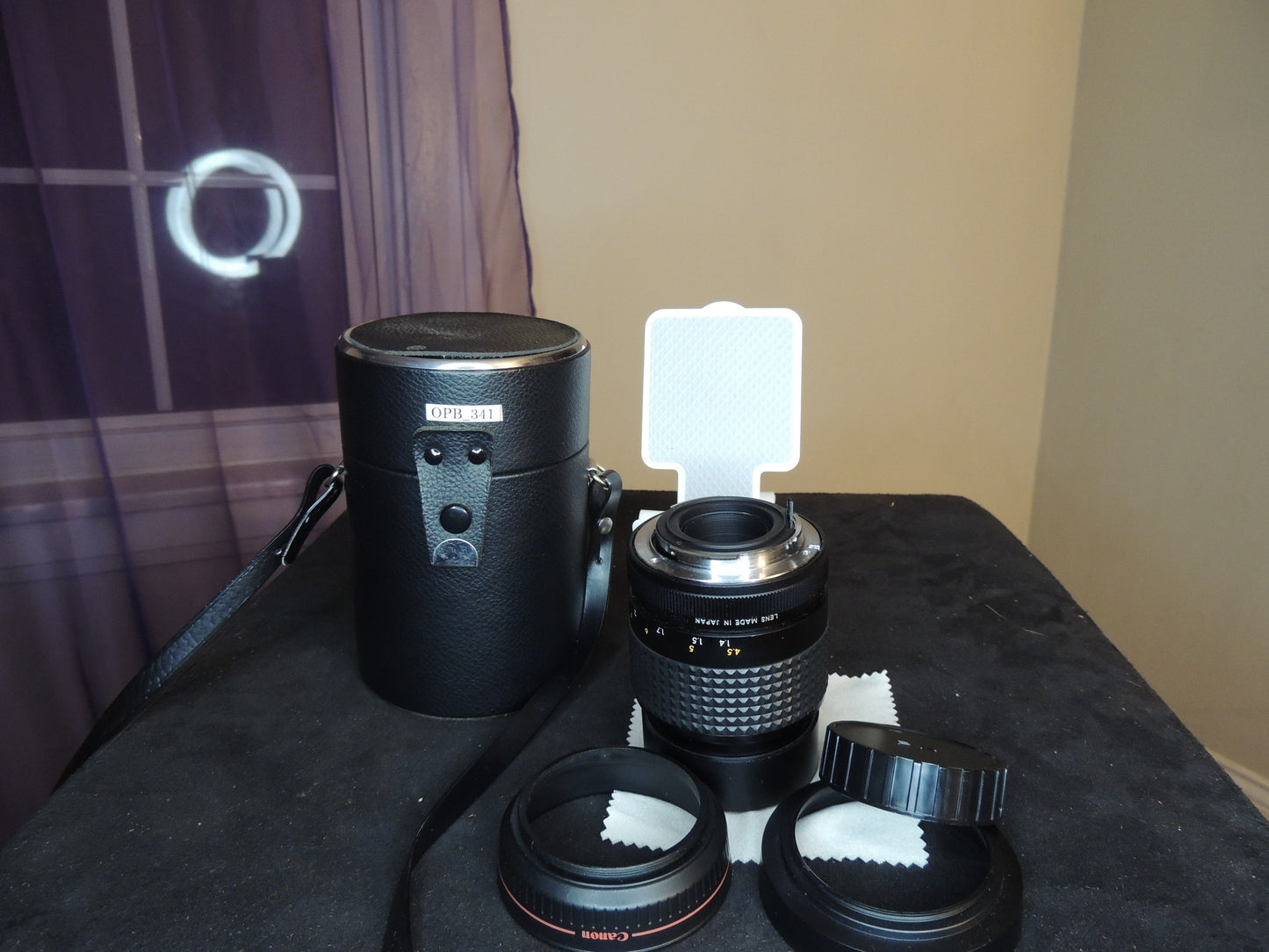 JCPenny Multi-coated optics, ⌀52mm, Camera Lens with original leather case