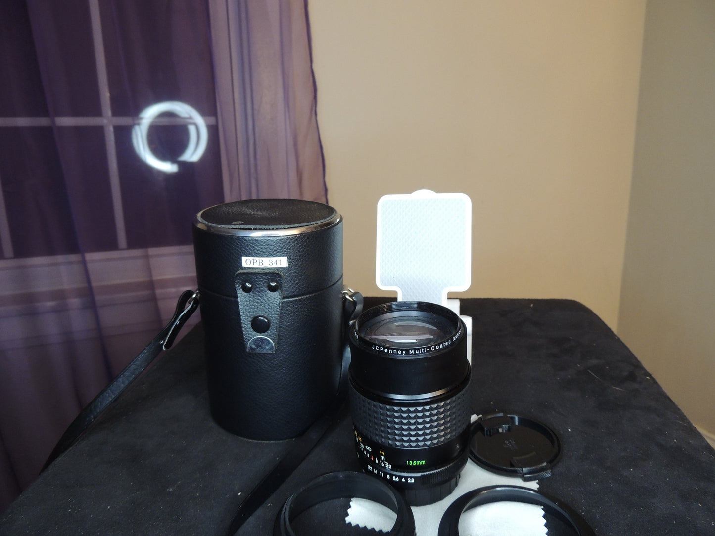 JCPenny Multi-coated optics, ⌀52mm, Camera Lens with original leather case