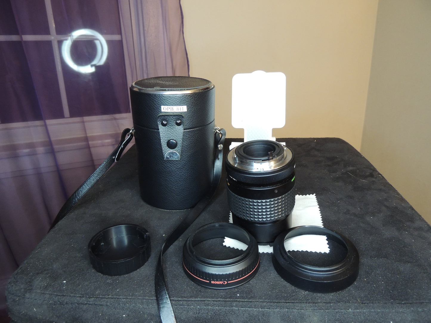 JCPenny Multi-coated optics, ⌀52mm, Camera Lens with original leather case