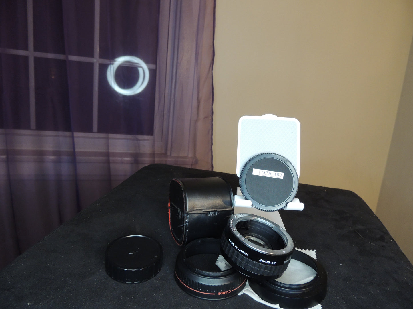 Focal MC Camera Lens 2X Converter 20-06-42 KR, with original leather case