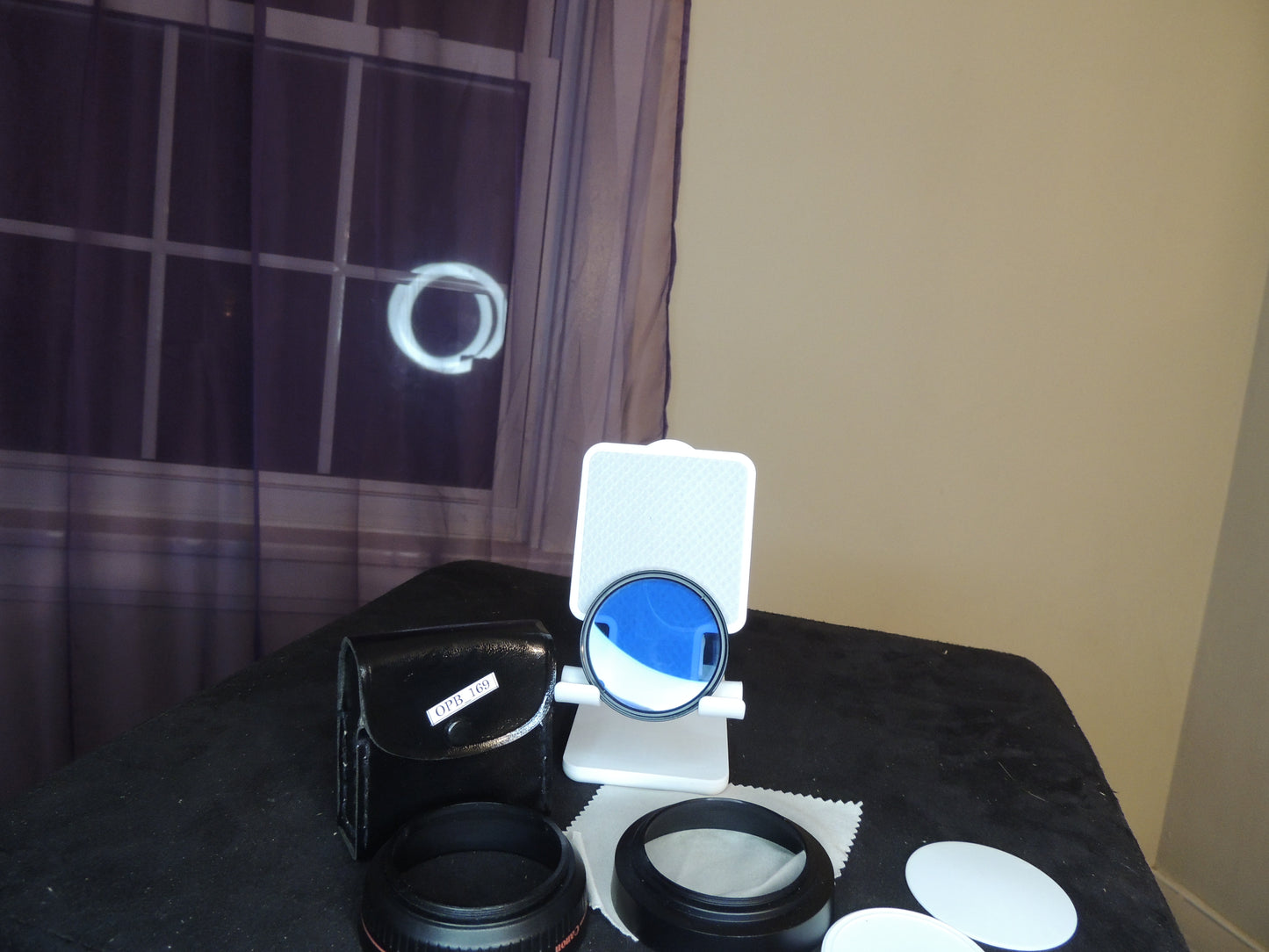 KALT 80B 52mm, Blue Optical Filter With original safety leather case, Screw-In Lens Filter