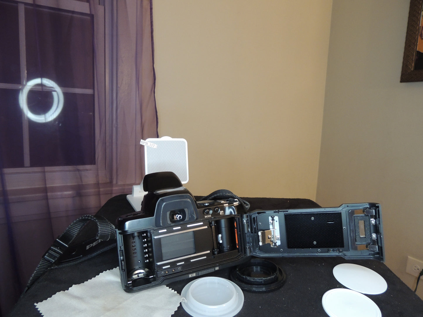 PENTAX PZ70 SLR FILM CAMERA ONLY, with original manual, battery pack, blank film