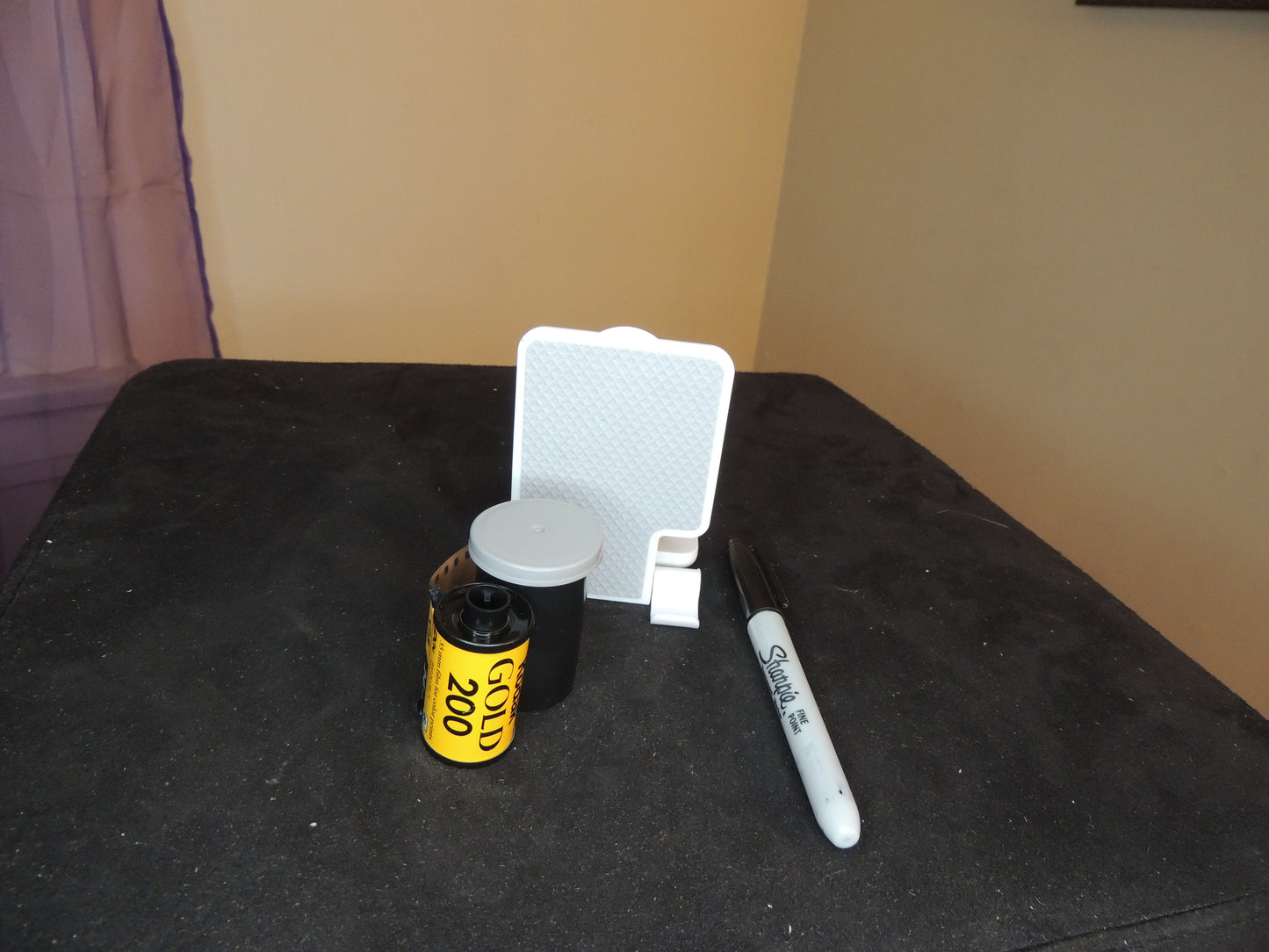 Three raw/blank film rolls, KODAK 35mm, 800, 400 and 200 (Gold) GT.