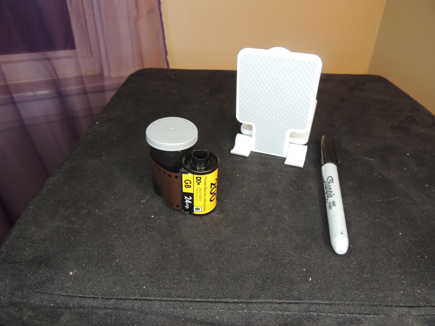 Three raw/blank film rolls, KODAK 35mm, 800, 400 and 200 (Gold) GT.
