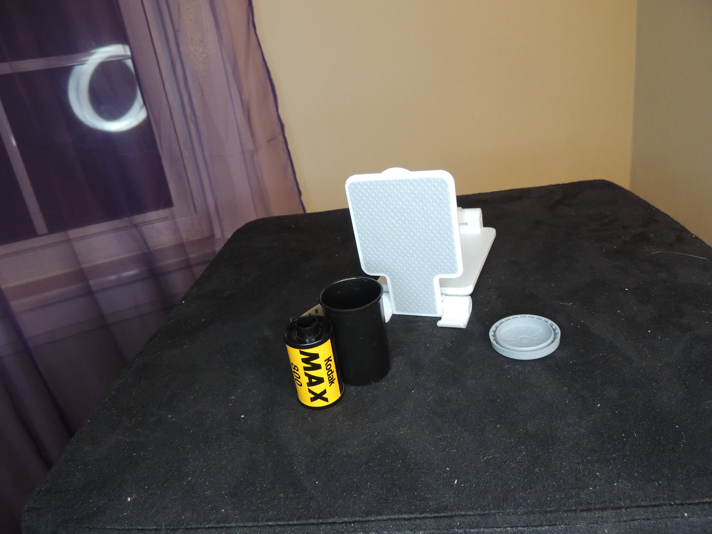 Three raw/blank film rolls, KODAK 35mm, 800, 400 and 200 (Gold) GT.