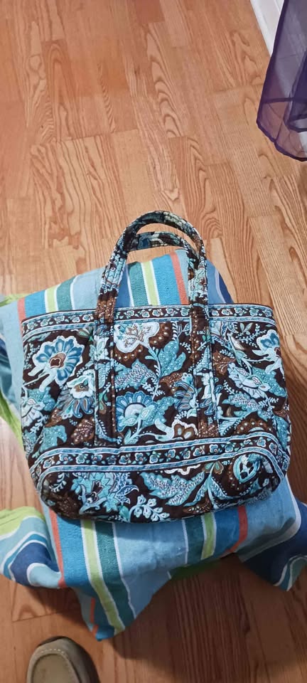 Vera Bradley, Java Blue Miller Bag
