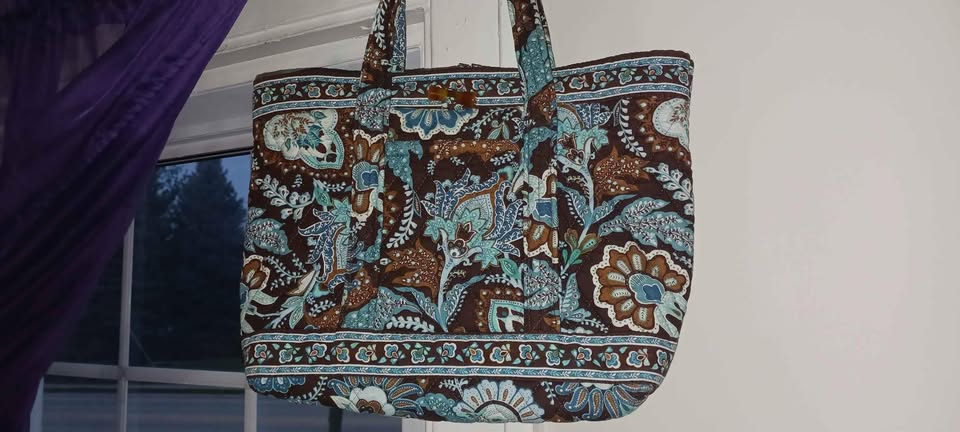 Vera Bradley, Java Blue Miller Bag