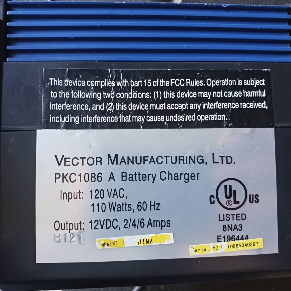 PKC1086 Vector battery charger