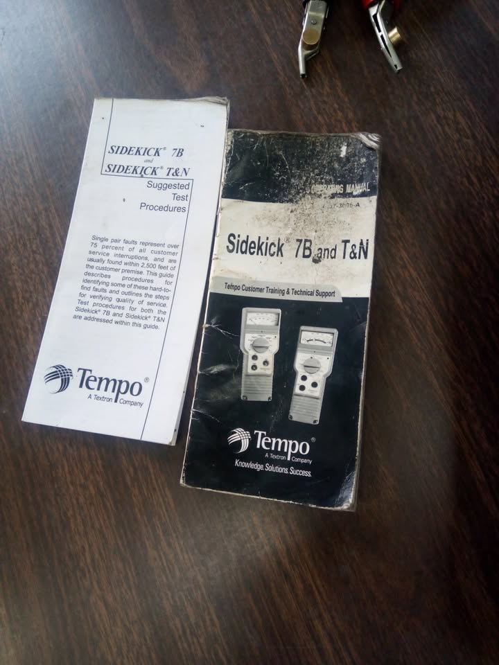 Tempo Sidekick 7B T&N: Transmission, Noise, Leakage, Stress