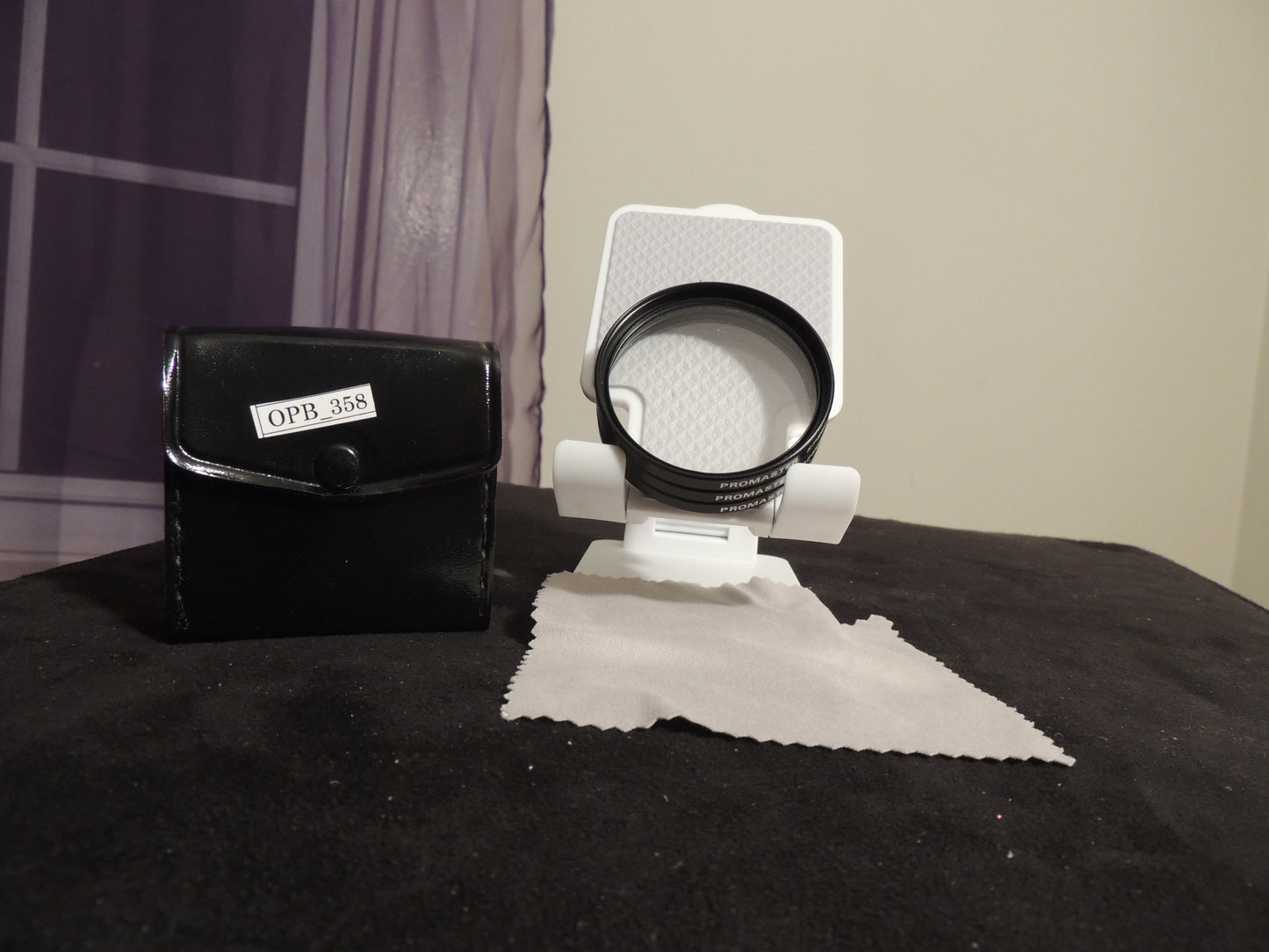 Promaster Spectrum 7 Camera Lens Set, 55mm, +1 +2 +4 with original safety leather case.