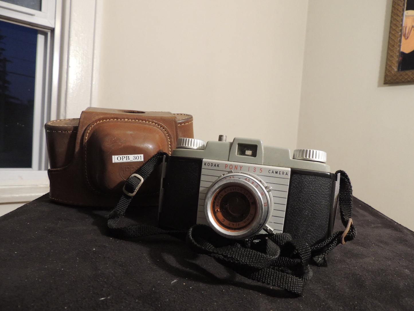 Kodak Pony 135, Model C, 35mm, Camera and original Case