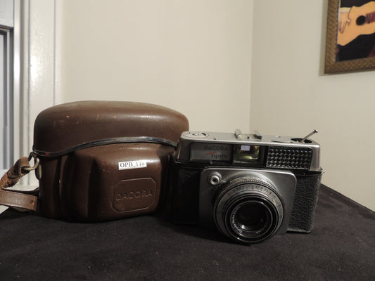DACORA SUPER DIGNETTE, 35MM CAMERA ISCO COLOR-ISCONAR 45MM 2.8 LENS