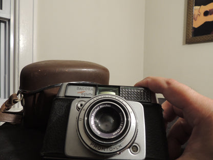 DACORA SUPER DIGNETTE, 35MM CAMERA ISCO COLOR-ISCONAR 45MM 2.8 LENS