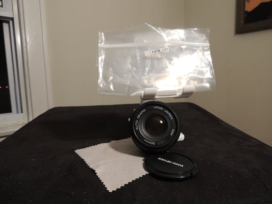 Auto Sears, 50mm, 1:20, No. 52, Camera Lens