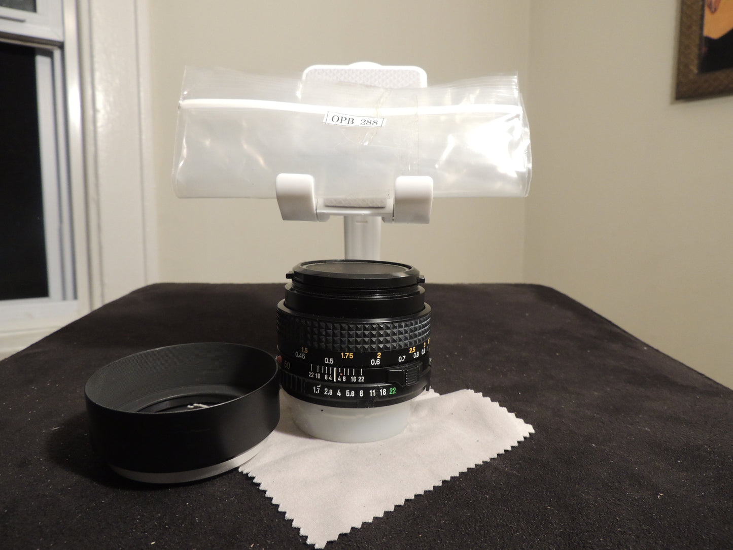 Minolta MD 50mm Camera Lens 1:1.7 Aperture 49mm