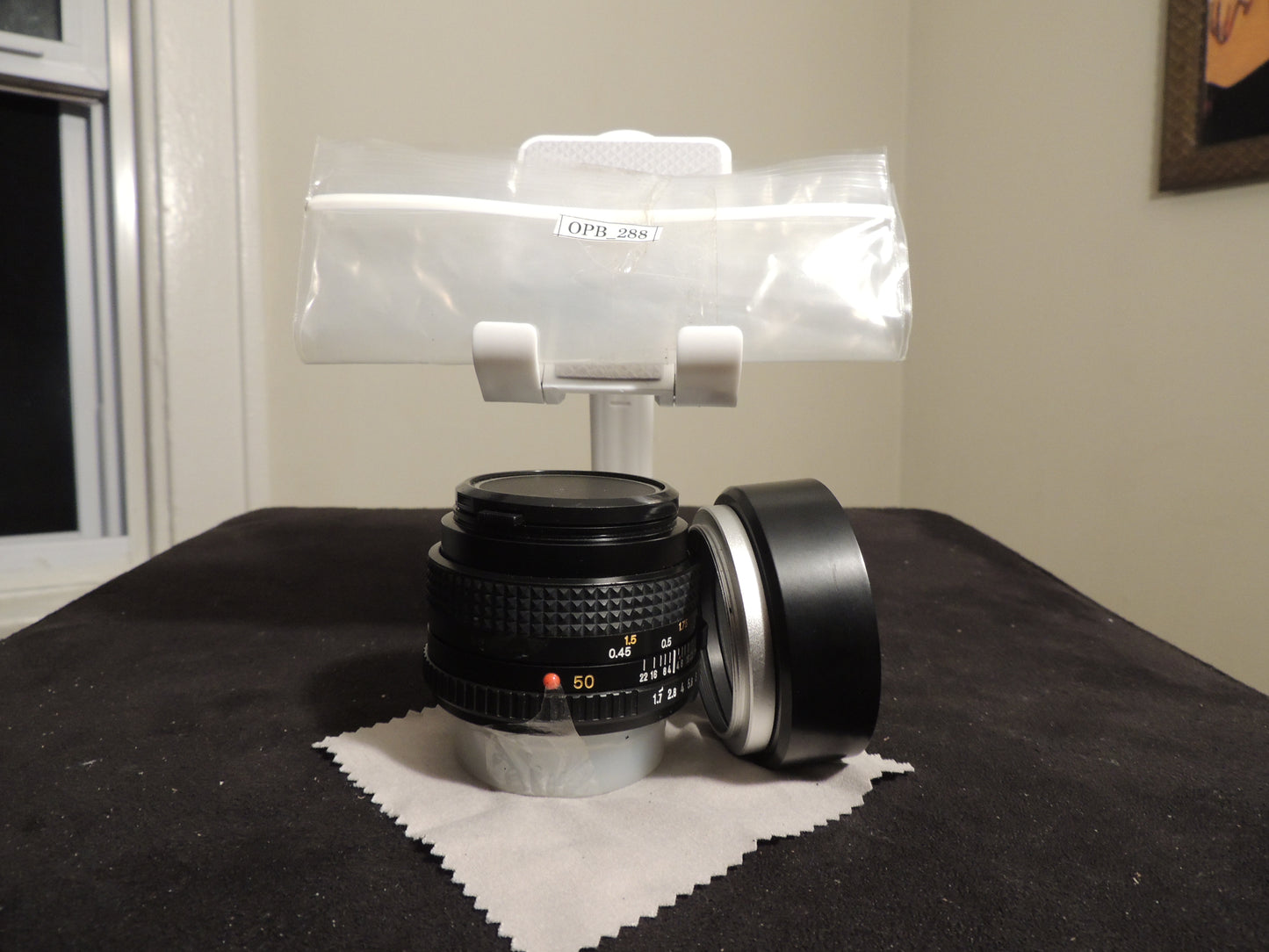 Minolta MD 50mm Camera Lens 1:1.7 Aperture 49mm