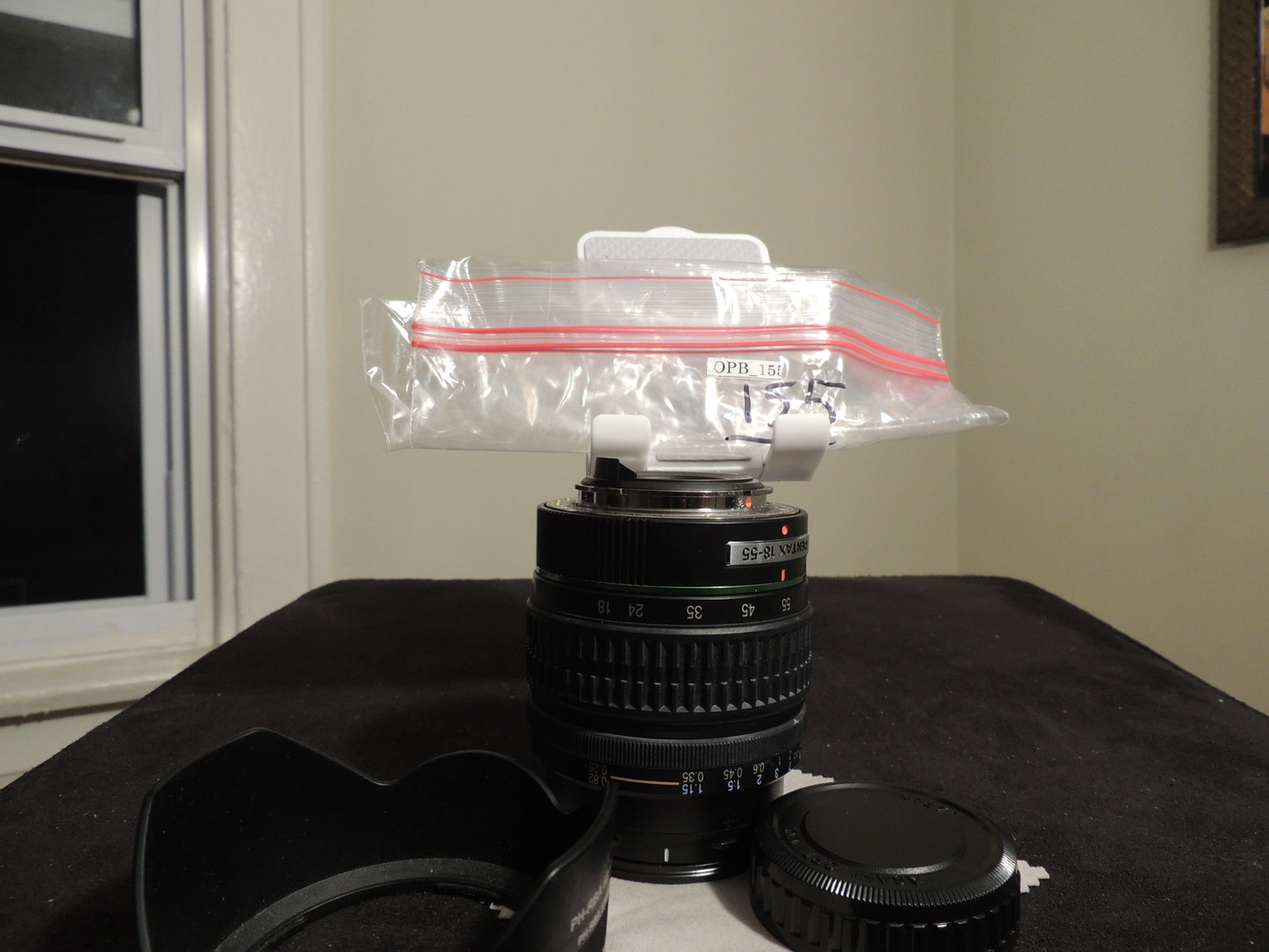 SMC Pentax-DA, 18-55mm AL, f/3.5-5.6, 52mm