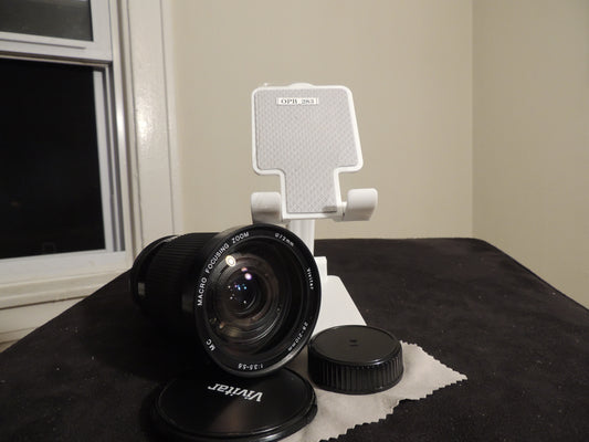 Vivitar 28-210mm, 1:3.5-5.6, MC Macro Focusing Zoom Lens, ⌀72mm