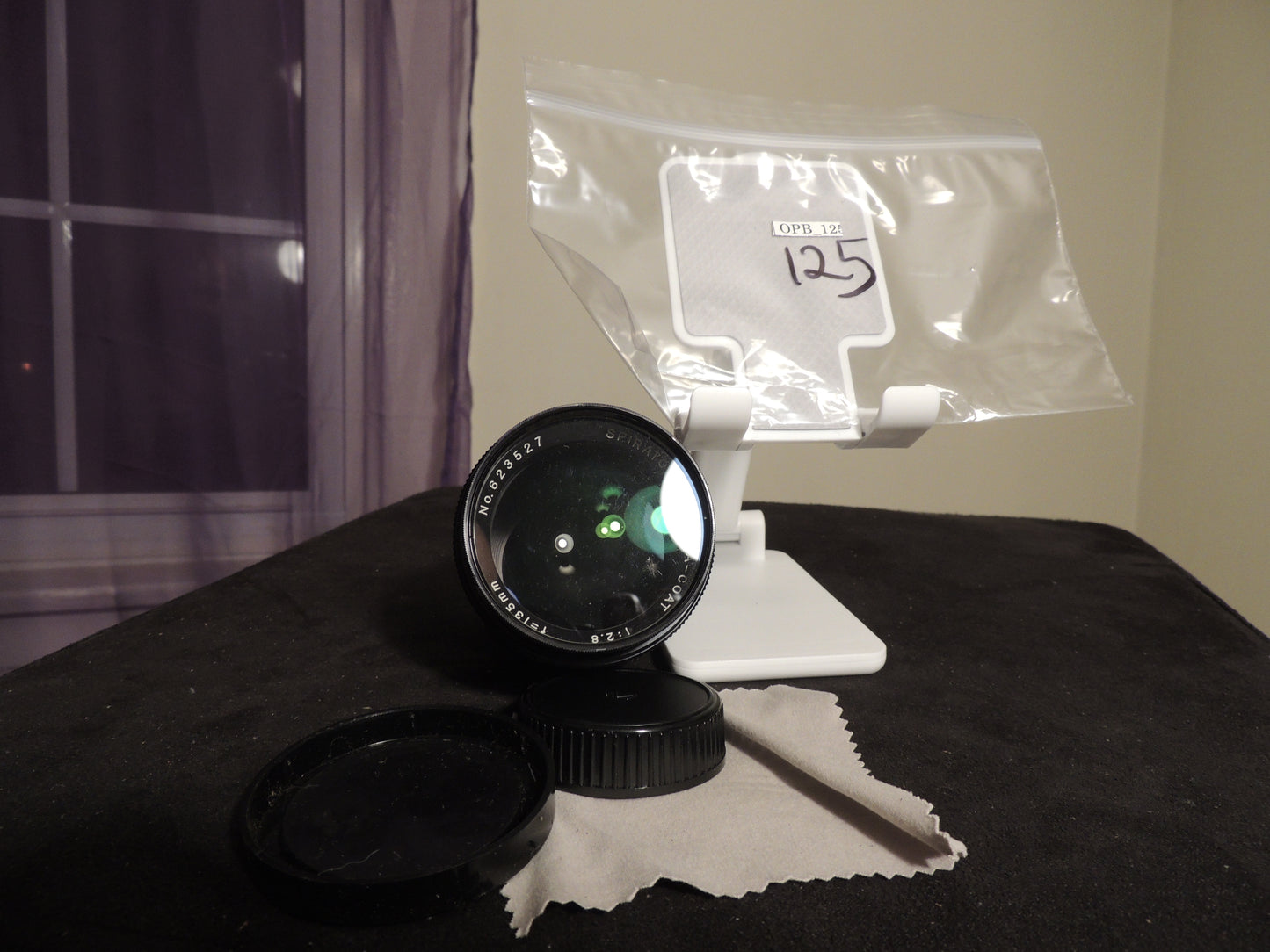 Spiratone Plura-Coat f=135mm 1:2.8, Camera Lens