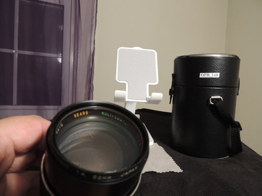 Sears Camera Lens Auto Multi Coated 1:2.8 f=135MM, 52⌀