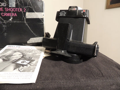 Polaroid Square Shooter 2 Land Camera Instant Camera w/ Box, Manual &amp; Insert TH1